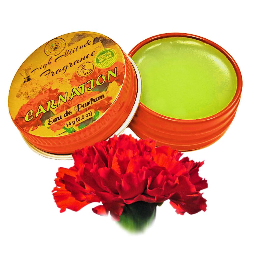 Perfume Carnation – Eau de Parfum – Bálsamo sólido – Dianthus
